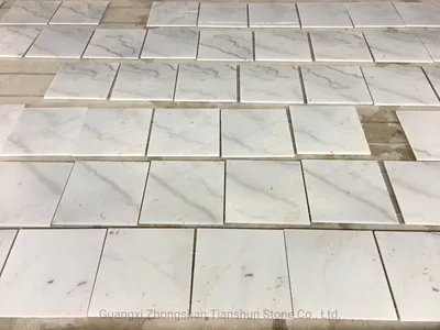 Italian  White  Marble  Look Slab Bianco Carrara for Home Decoration Morden Wall, Floor, Lobby Home Interior Design