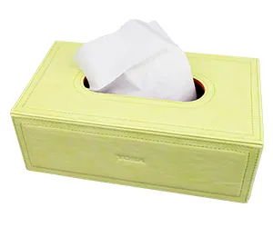 PU Leather Facial Tissue Box (Ys01)