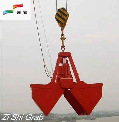 Electric Hydraulic Clamshell Grab for Food