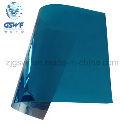 Metalized Blue-Silver Building Film with UV and Heat Cut (SF102)