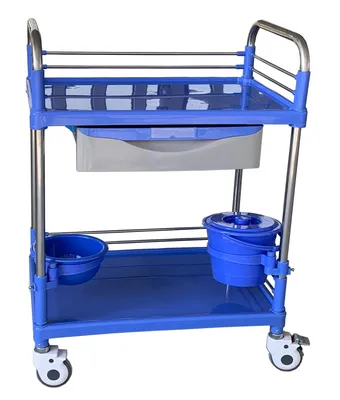 Mk-PT03 Hospital Mobile ABS Instrument Cart Trolley
