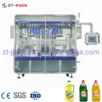 Automatic Detergent Bottle Filling Machine