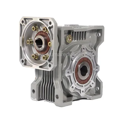 W M R V Worm Gearbox 130 Ratio Gear Box Agriculture Motor Reducer Concrete Mixer