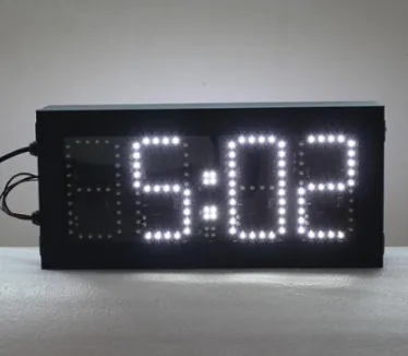 Wireless LED GPS Clock LED Time Temperature Sign