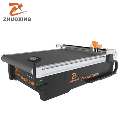 Zhuoxing Round Knife Carpet Designer Cutting Machine for Textile/Fabric/Wool Carpet
