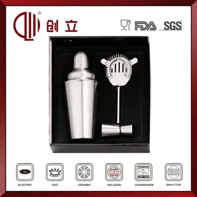 3PCS Bar Shaker Set Wit Gift Box