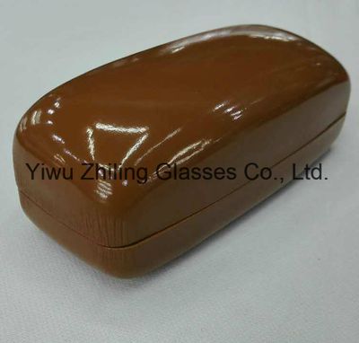 Metal Classical Sunglasses Case Shiny High Quality PU Material
