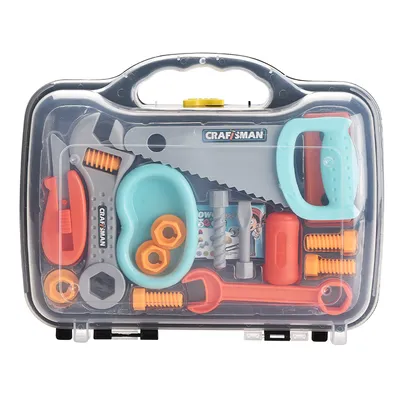 Playing House Multiple Tools Toy Set with Storage Box
