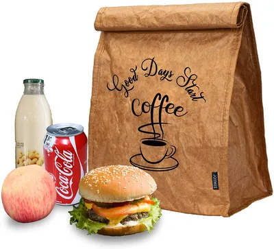Waterproof Food Packaging Bag Insulated Thermal Tyvek Bag DuPont Kraft Brown Paper Bag