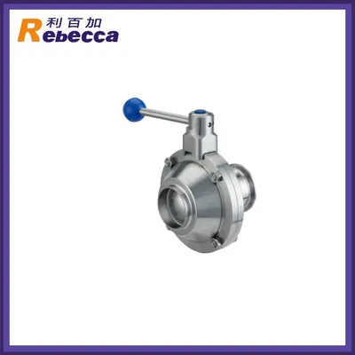 Sanitary Butterfly Valve with Pull Handle