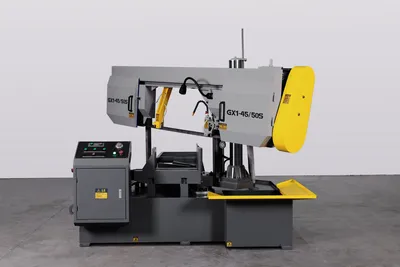 Semi Automatic Angle (zero to sixty degrees) Band Sawing Machine (GX4550S)
