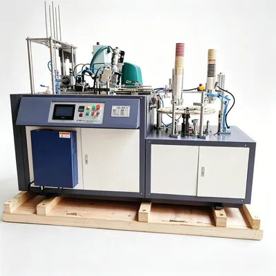 Smart Custom Size Double Wall Full Automatic Paper Cup Machine with High Finished Product Rate
