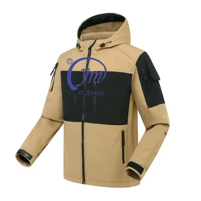 Men's Outdoor Comfortable Zipper Closure Outdoor Camping Traveling Hiking Tactical Jacket