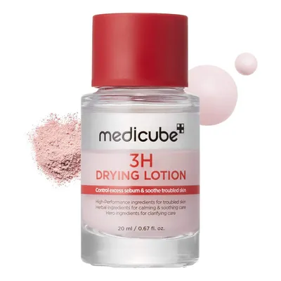 Medicube 3h Overnight Drying Lotion Targeted Spot Care for Troubled Oily Prone Skin Calming Soothing Care with Calamine Centella