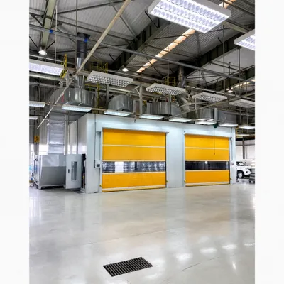 Zonben Durable Light Duty Professional Spot Repair Booth for Fleet Vehicle Maintenance