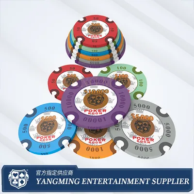 Custom Ceramic Poker Chip with Full-Surface Printing