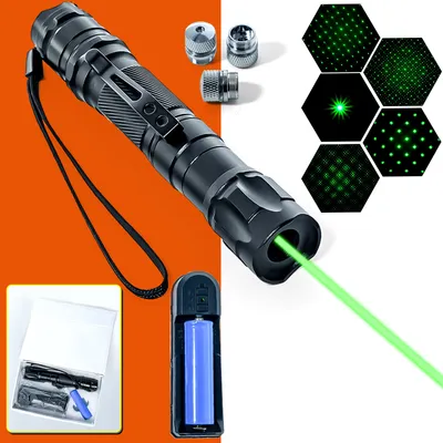 High-Power Green Laser Pointer - Perfect for Astronomy Enthusiasts
