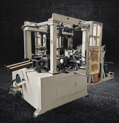 Metal Pipe Fully Automatic Double Bending and Shrinking Pipe Punching Machine