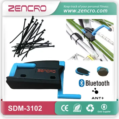 Zencro Newest Bluetooth and Ant+ Bicycle Speed Cadence Sensor Monitor