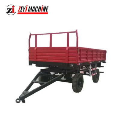 7cx-10t Farm Trailer Agricultural Trailer for 80-150HP Tractor for Sales