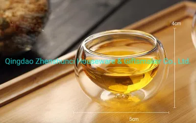Double Wall Glass Tea Cups