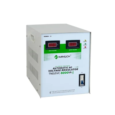 Mingch SVC 5000va AC Automatic Power Voltage Regulator Stabilizer