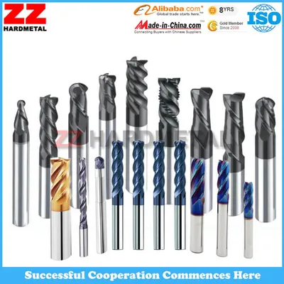 Tungsten Cemented Carbide End Milling Cutters