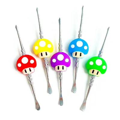 120mm Stainless Steel Mushroon Dabber Tool Wax DAB Tool