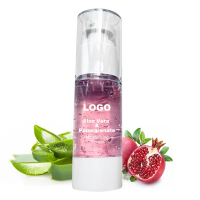 Custom Aloe Pomegranate Gel for Perfect Makeup Application