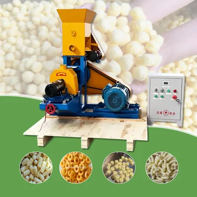 Best-Selling 200kg/H Snack Food Making Machine Food Extruder Machine