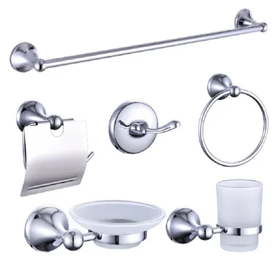 Zinc Alloy Bathroom Accessories Set Wholesale