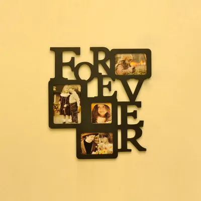 MDF Wooden Photo Frame for Wall Decoration Hanging on The Wall (P01372)