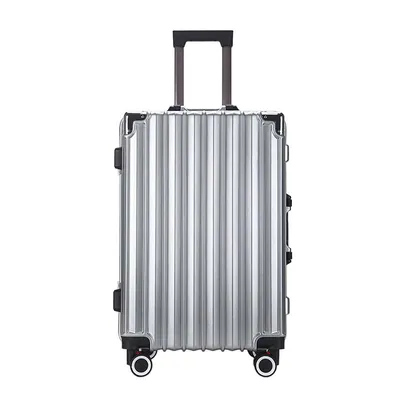 Super Large Capacity Carry on Aluminum Frame Trolley Luggage Travel Suitcase Set