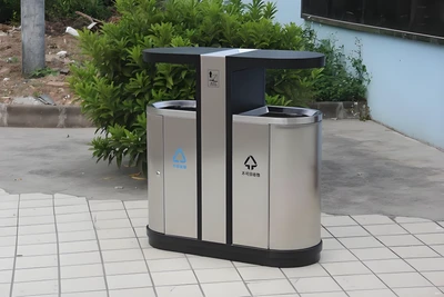 Commercial Landscape Waste Bin Commercial Stainless Steel Lobby Trash Can