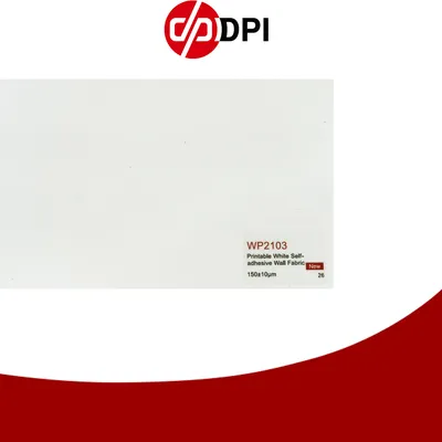 Printable White Self-Adhesive Wall Fabric