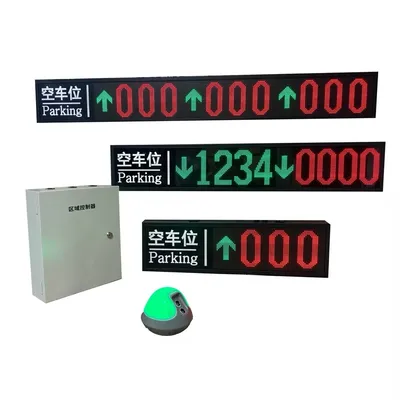 LED Parking Guidance Screen Smart Parking Display Real-Time Parking Availability Sign Parking Information Display Board