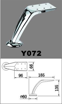 Steel Sofa Leg for Sofa Set (Y072)