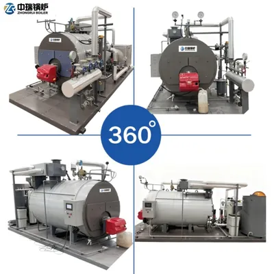Wns Series Mobile Pot-Type Hot Water Boiler for Industrial Use
