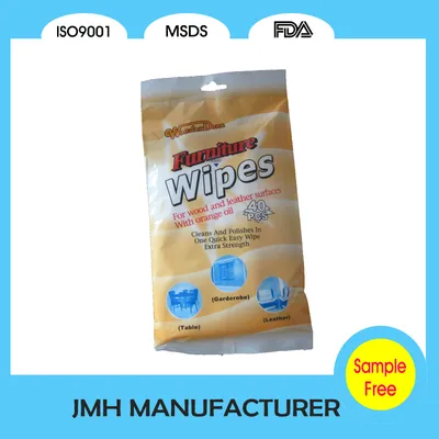 40PCS Furniture Wet Wipe OEM Welcomed (MW040)