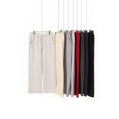 420 GSM Customize Screen Printing Embroidery DTG Logo Pockets Cotton Baggy Pants