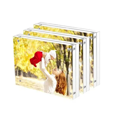 4X6 Custom Sublimation Magnetic Acrylic Picture Photo Frame