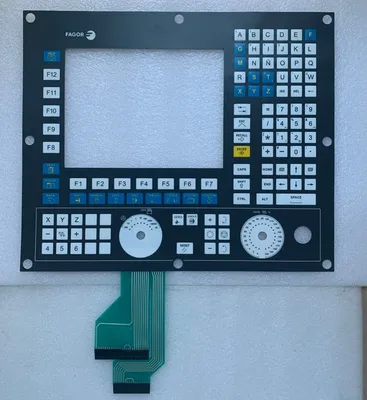 Fagor 8070 Membrane Switch for CNC Control System Industrial Applications