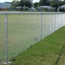PVC Powder Coated or Galvanized Chain Link Security Fence Panels for Sale