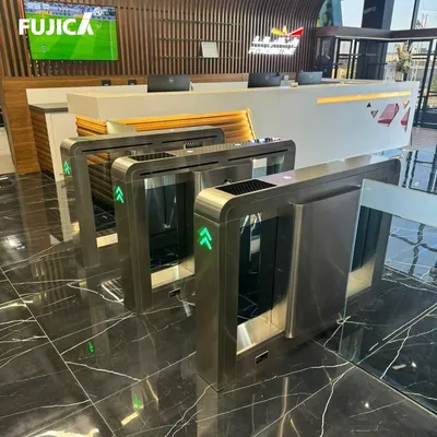 Flap Barrier Gate with RS485 and TCP/IP Communication