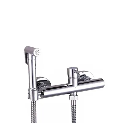 Sanipro 304 Stainless Steel Brushed Nickel Handheld Sprayer Toilet Bidet