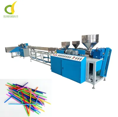 PP/PE Plastic Cotton Swab Bud Stick Making Machine Factory Price Automatic Plastic Sticks Straw Making Machine