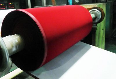 Red Velvet Fabric Sticker