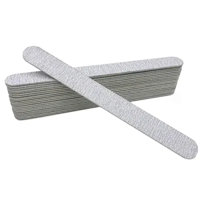 Professional Zebra Gray Straight Zebra Disposable Nail File
