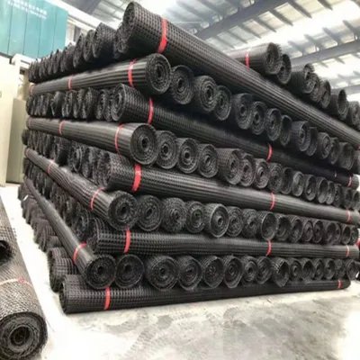 Plastic Polypropylene PP Biaxial Uniaxial Geogrids for Mining Slope Construction Reinforcement
