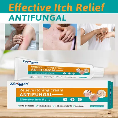 Quality Assurance Natural Herbal Extract Anti-Itch Cream for Elderly Skin Care